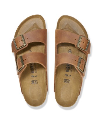 Birkenstock Arizona LEOI Cognac le concept de la Pate a emporter 