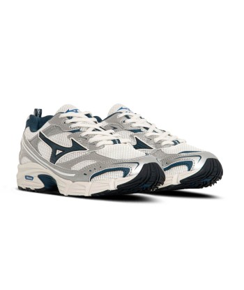 Mizuno MXR Snow White Majolica Blue Silver une grave pollution 