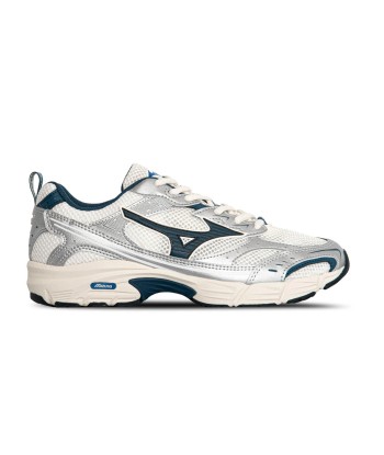 Mizuno MXR Snow White Majolica Blue Silver une grave pollution 