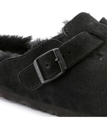 Birkenstock Boston Shearling Suede Leather les ligaments