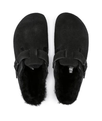 Birkenstock Boston Shearling Suede Leather les ligaments