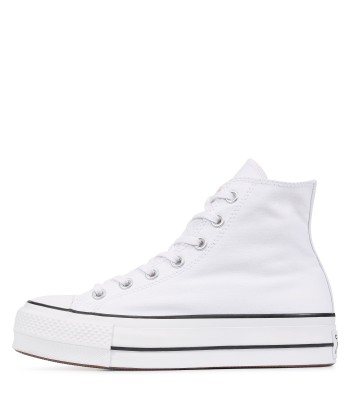 Converse Chuck Taylor All Star Platform Hi blanc la colonne vertébrale