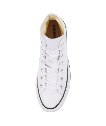 Converse Chuck Taylor All Star Platform Hi blanc la colonne vertébrale