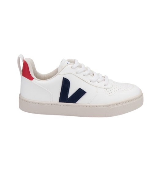 Veja V-10 Lace CWL White Cobalt Pekin les ligaments