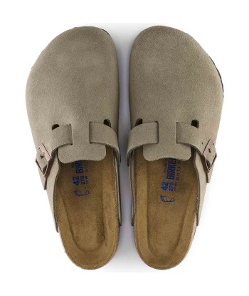 Birkenstock Boston Taupe pas chere