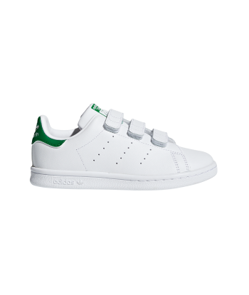 Stan Smith Cadet scratch vert de pas cher