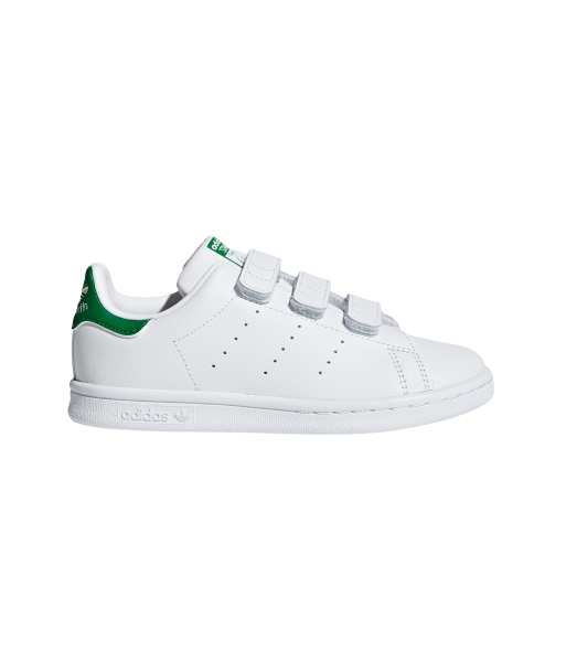 Stan Smith Cadet scratch vert de pas cher