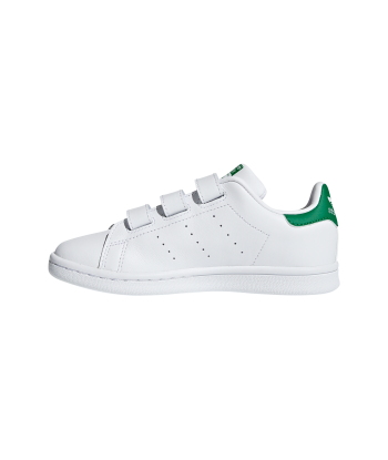 Stan Smith Cadet scratch vert de pas cher