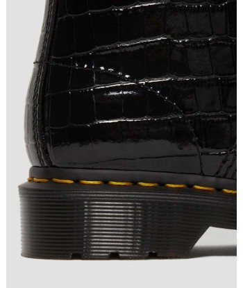 Dr. Martens Boots 1460 en cuir verni gaufré effet croco Toutes les collections ici