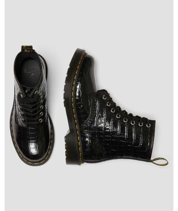 Dr. Martens Boots 1460 en cuir verni gaufré effet croco Toutes les collections ici