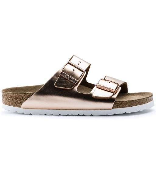 Birkenstock Arizona BS Metalic Copper chez Cornerstreet bien 