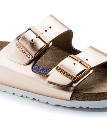 Birkenstock Arizona BS Metalic Copper chez Cornerstreet bien 