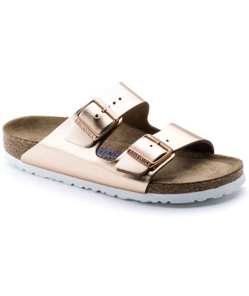 Birkenstock Arizona BS Metalic Copper chez Cornerstreet bien 