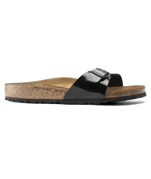 Birkenstock Madrid Noir Patent En savoir plus