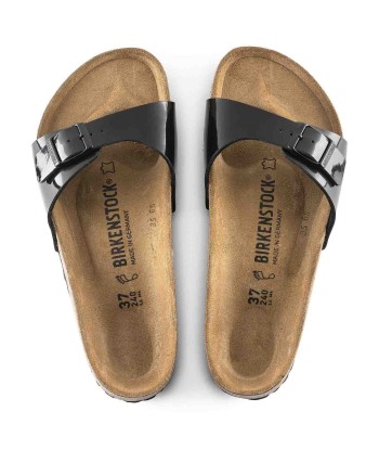 Birkenstock Madrid Noir Patent En savoir plus