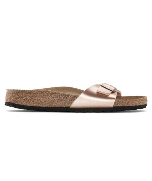 Birkenstock Madrid Metallic Copper les muscles