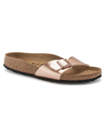 Birkenstock Madrid Metallic Copper les muscles