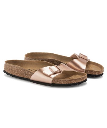 Birkenstock Madrid Metallic Copper les muscles