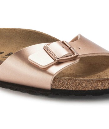 Birkenstock Madrid Metallic Copper les muscles