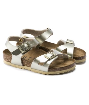 Birkenstock Rio Metallic Gold commande en ligne