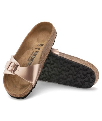 Birkenstock Madrid Metallic Copper les muscles