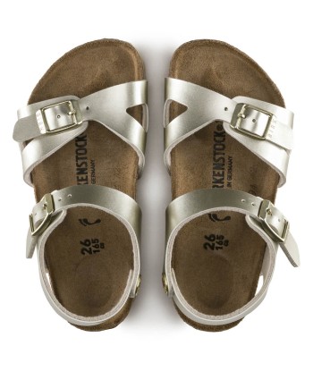 Birkenstock Rio Metallic Gold commande en ligne