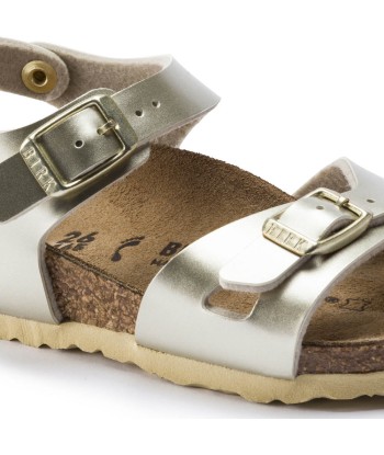 Birkenstock Rio Metallic Gold commande en ligne